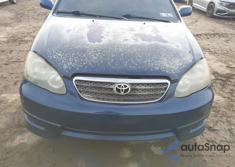 2006 Toyota Corolla S from USA, damaged, VIN 2T1BR32E86C656485